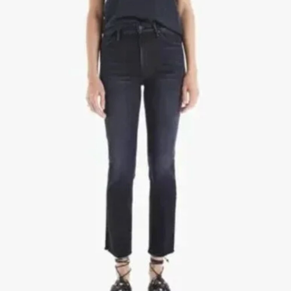 MOTHER "THE HIGH-WAISTED RASCAL ANKLE SNIPPET" Jeans In "THUNDER ROAD" size 27